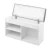 Import Modern White Wooden Shoe Rack Cabinet with Cushion from China
