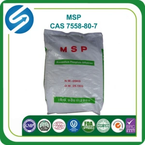 Monosodium Phosphate Monosodium Phosphate Monosodium Dihydrogen Phosphate MSP MSP MSP CAS 7558-80-7 CAS No.7558-80-7 CAS 7558807