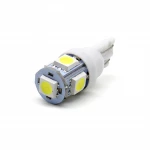 Most popular auto bulb t10 led car light W5W led 194 t10 led 5050 5 SMD car accessories