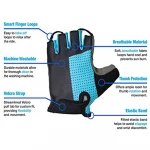 Mountain MTB Long Cuff Half Finger Cycling Gloves 2020 OEM Service Outdoor Top Quality Leather Driven Gloves Breathable 30pairs