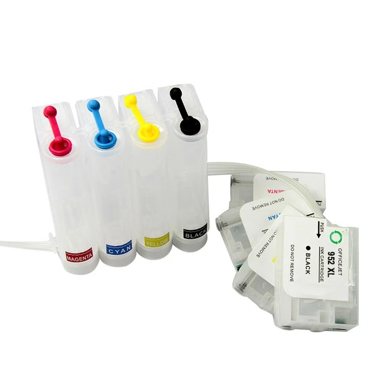 moyang CISS continuous ink supply system compatible for HP 8710 Printer use for 952 ink cartridge