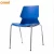 Import MS02-A Modern Stackable armless dining chairs/conference room chairs pp chair with metal legs from China