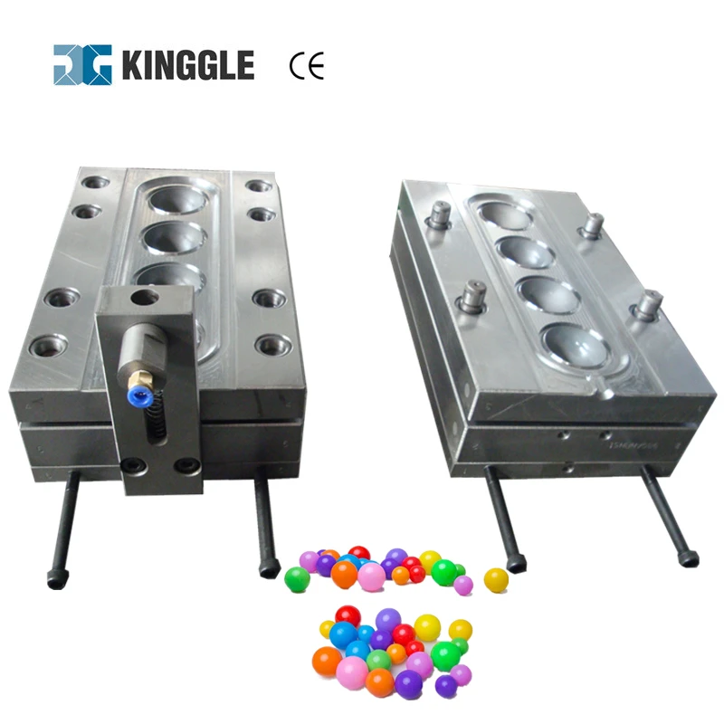 multi cavity steel blow mould for making plastic toy ocean sea ball