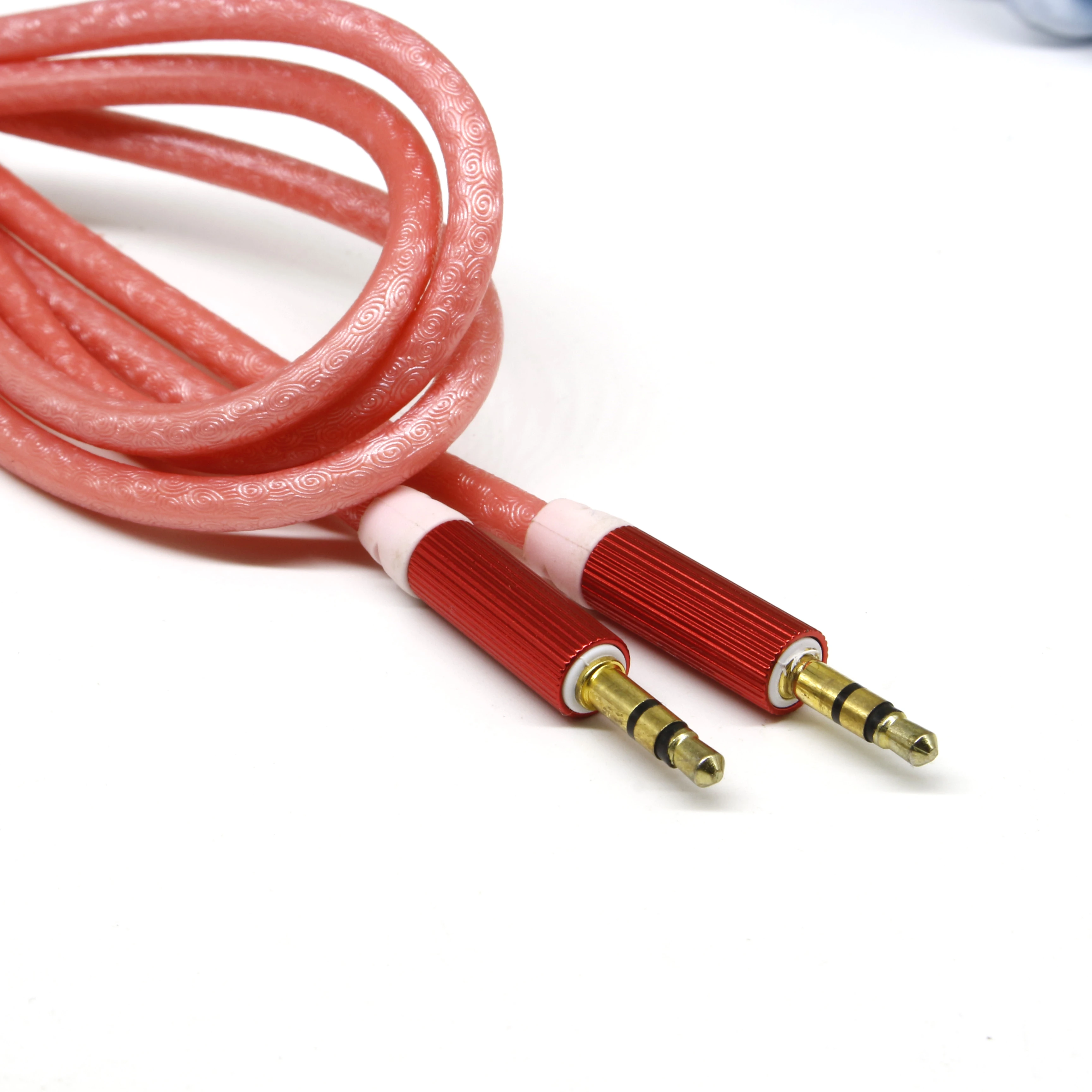 Multi color custom 3.5mm jack digital custom audio cable for home theater DVD VCD computer