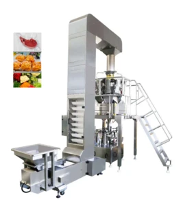 Multi Function Automatic Bag Rotary Feeding Weighting Filling Vacuuming Sealing Packing Machine