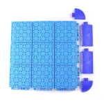 Multi-use Sports  interlocking plastic floor tiles