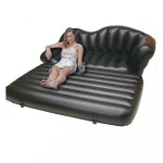 Multifunctional 5 in 1 Inflatable Double Air Sofa Chair Couch Lounger Bed