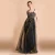 Import muslim dinner gowns black beading sexy sequin long formal evening dresses for women from China