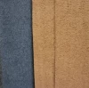 Nappa Grain Fabric Material Synthetic Artificial PU bonded flocking backing fabric Pinatex leather