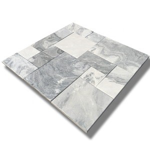 Natural anti slip outdoor floor tiles marble paving stone