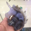 Natural crystal agate geode unicorn crystal agate horse head crafts for gifts