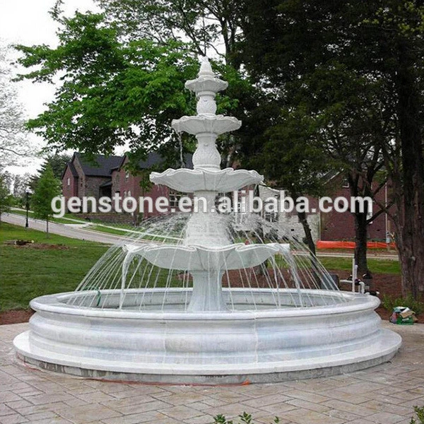 Natural Outdoor Stone Water Fountain For Garden Decoration