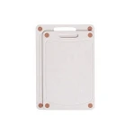 Naturel Color Rice Husk Biodegradable Plastic Chopping Block