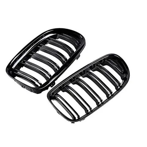 New 08-11 Carbon patterned single line grille front grille for BMW 3 Series E90