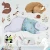Import New 3d wall cartoon children room bedroom background wall sticker  bear deer art   contracted head Nordic wall Ins decoratio from China