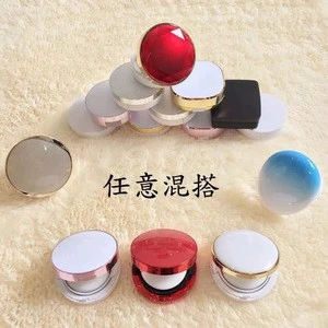 New Arrival Marble Elegant Empty bb cushion Compact Powder case With Mirror