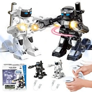 New arrival plastic  intelligent 2.4G Remote Control kinect Kids Toys Fighting Battle Model Robot
