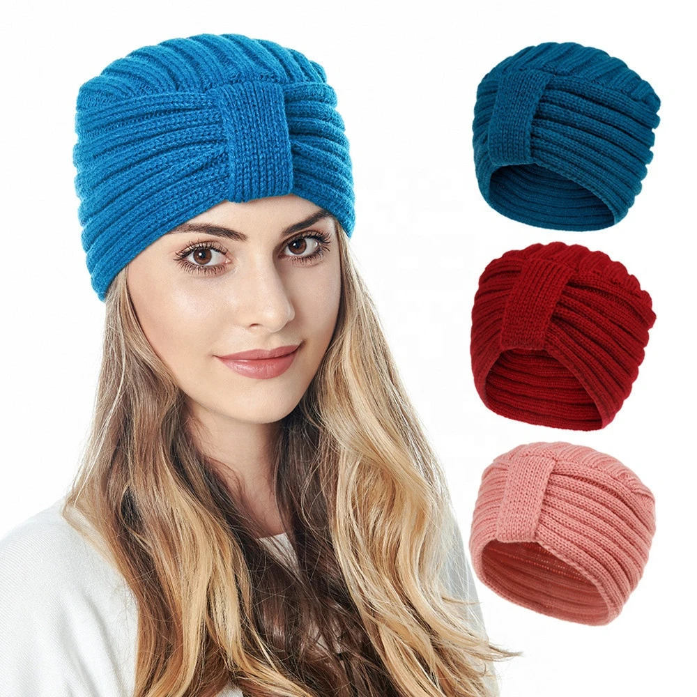 New Autumn and Winter Hats Women&#x27;s Acrylic Wool Knitted Hats Bohemian Fashion Indian Hats LJ-0053