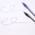 Import new ball point pen names,oil-based gel pen,ballpoint semi-gel pen 0.5mm 3 colors from China