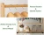 Import New Bamboo Rolling Garment Clothes Laundry Rack with 4 Tree Stand Coat Hooks Shoe Storage Shelves from China