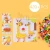 New blocks  420+ Pieces 6-in-1Mosaic Zoo series Blocks Tiles  Gift Box for Chidren ages 4+