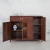 Import New Chinese Style Solid Wood Dining Side Cabinet Zen-like Entrance Hall Entrance  Living Room Storage Modern Decorative Cabinet from China