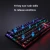 New Cyan Axis Mechanical Keyboard Wired Backlight USB Computer Accessories Colorful 104 Keys Multi-Function Game Keyboard