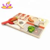 New design colorful wooden kitchen toy, role play baby wooden kitchen toy W10B119