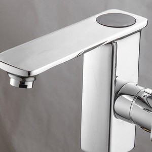 New Design Deck Mounted LED Digital Basin mixer Cold Hot Water Mixer Bathroom Digital Basin Faucet