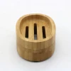New Design Fashion Natural 4 piece Bamboo Bathroom Accessories set