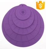New Design Microwave Oven Safe Silicone pot cover suction lids cover For Cookware Parts