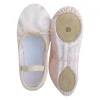New Design Soft Foldable Dance Satin Ballet Shoes For Ladies