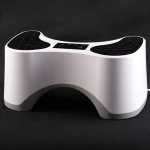 New Design Thermal Infrared Heating ODM OEM Natural Asian Squat Mimic Toilet Pan for Easier Bowel Healthier Movement