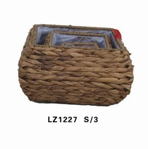 New design various reaationary exquisite handmade wickerwork storage basket use liners