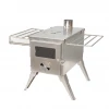 New  fashion  stainless steel wood camp camping and tent stove