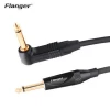 New Guitar-Electric Guitar Bass Amplifier Amp Cable Black Right-Angle Wire Cable Audio Adapter Stringed Instruments Accessories
