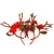 Import New  kids  Christmas headbands  Antler Headdress Cute hairpin plush party decoration sequin Christmas headband from China