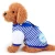Import New Pet Clothes Boat Anchor Sailor Sticker Stripe Tie and Feet Plush Pet Clothes from China
