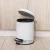 Import New polishing finishing stainless steel spiral pedal bin trash can waste bin dust bin for indoor3L/5L/12L/20L/30L from China