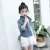 Import New popular jeans coat with embroider soft fabric girls autumn denim jacket from China