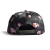 Import new product satin flowers printed leather patch snapback hats from China