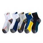 New running socks professional towel bottom outdoor socks short tube men fitness sport socks