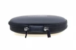 New Style Carrying Zipper Round Earphone Case Other Special Purpose Bags Leather Protective Earphone Case