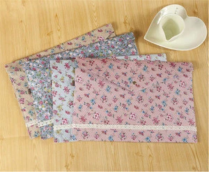New vintage dots flower lace series A4 documents file bag /File folder / stationery Filing Production