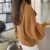 Import New womens sweater tops loose bat shirt pullover lantern sleeve sweater from China