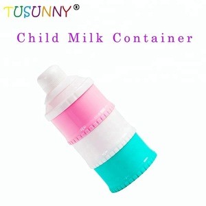 Newest Individual Plastic Baby Food &amp; Milk Powder Storage Container