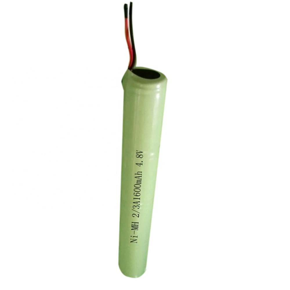 NiMH Rechargeable Battery Pack 2/3A 4.8V 1600mAh 4S AAA Ni-MH Custom Batteries Low Self-discharge Bateria