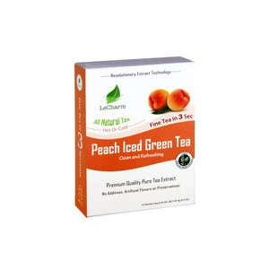 No Sugar Tea Drink Peach Flavor Drink,Crystal Powder Form Replace Concentrate