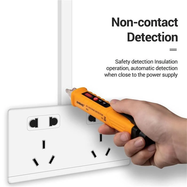 Non-Contact Smart AC Voltage Electric Indicator 12V-1000V Checker Socket Test Pen