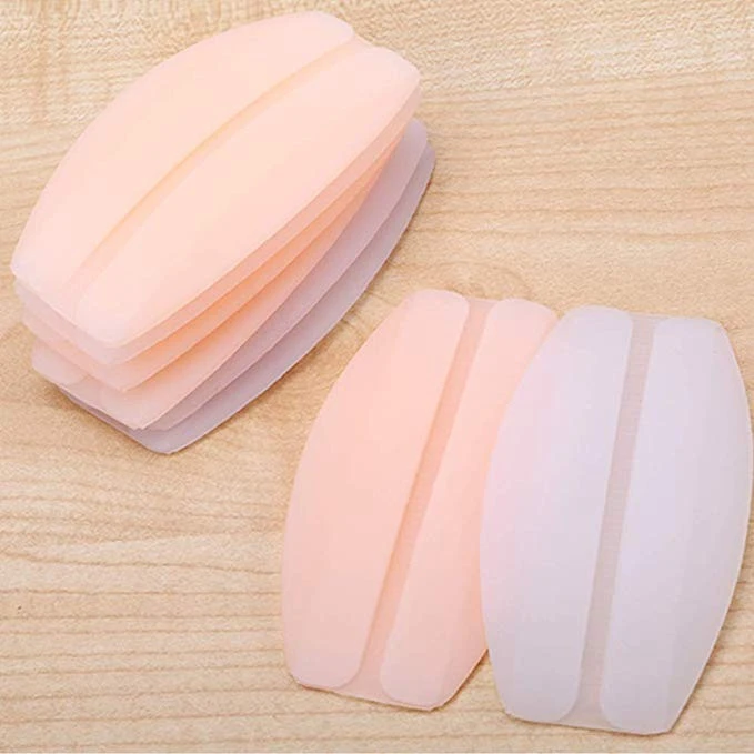 Bra Strap Cushions Holder,Silicone Non-Slip Pliable Shoulder Protectors  Pads Bra Cushions Pads 4 Pairs